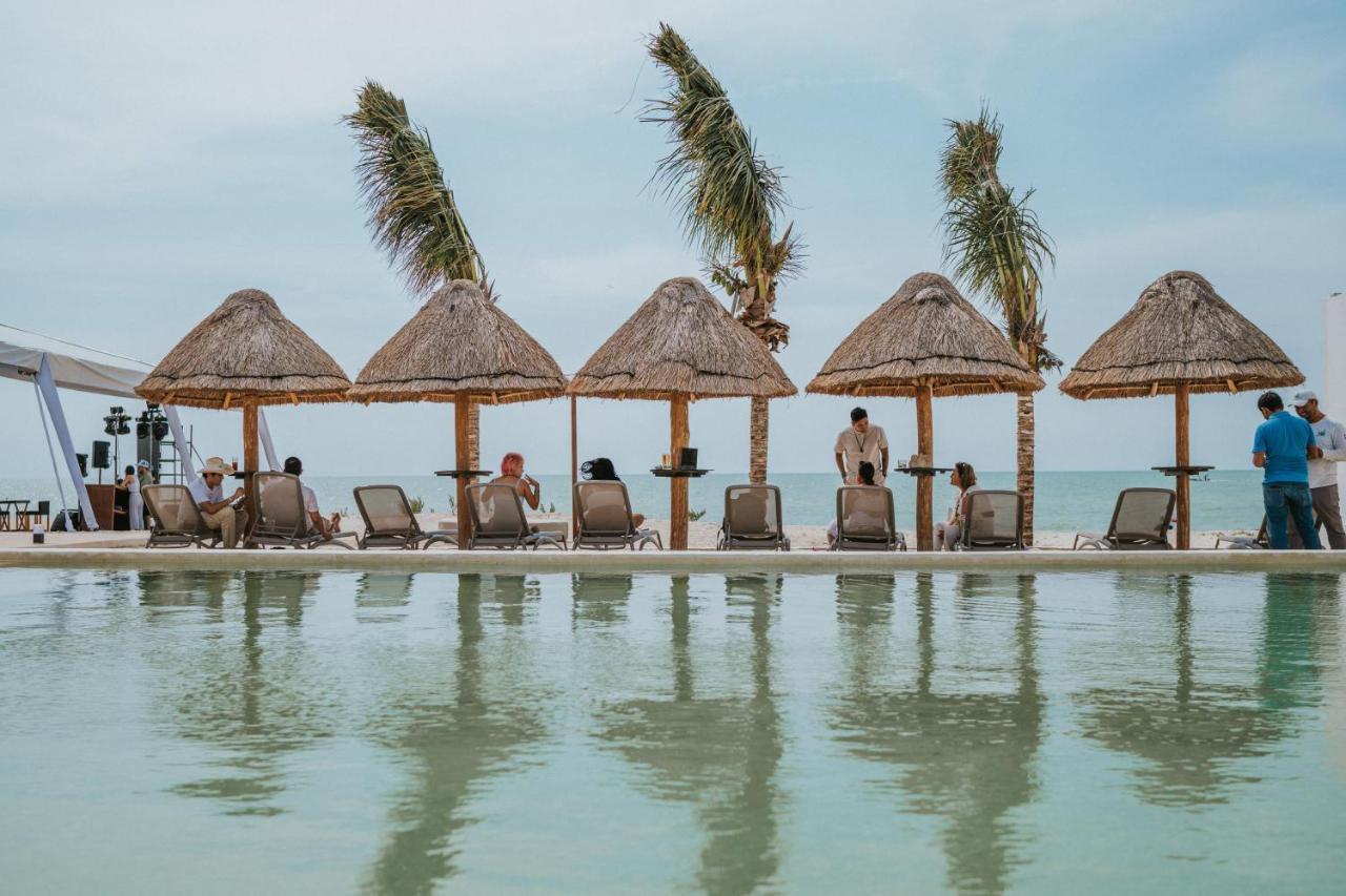 Totem Beach Club Celestun Luaran gambar