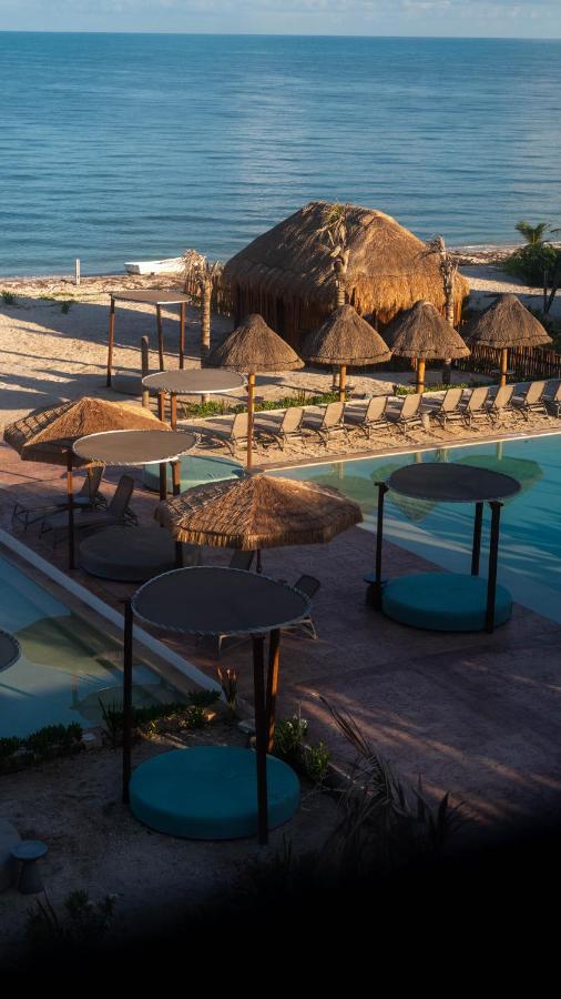 Totem Beach Club Celestun Luaran gambar