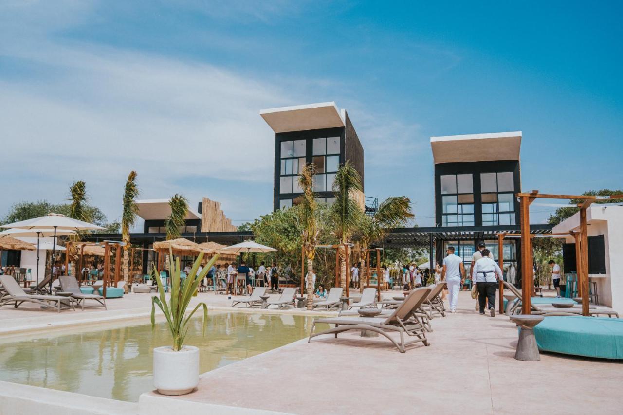 Totem Beach Club Celestun Luaran gambar