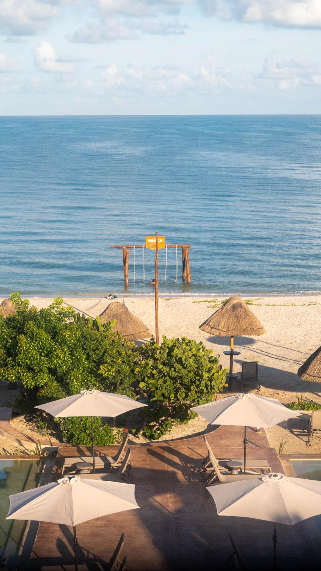 Totem Beach Club Celestun Luaran gambar