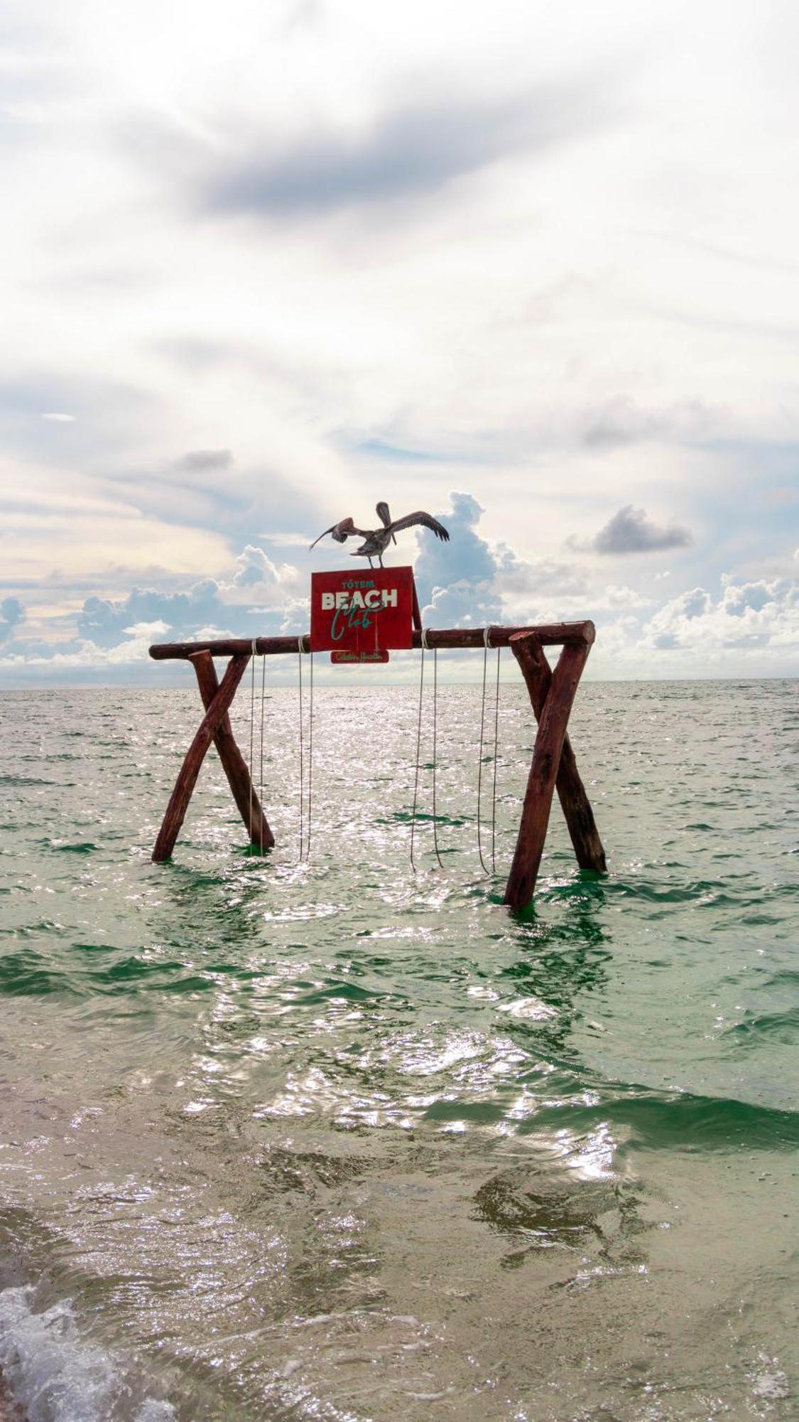 Totem Beach Club Celestun Luaran gambar
