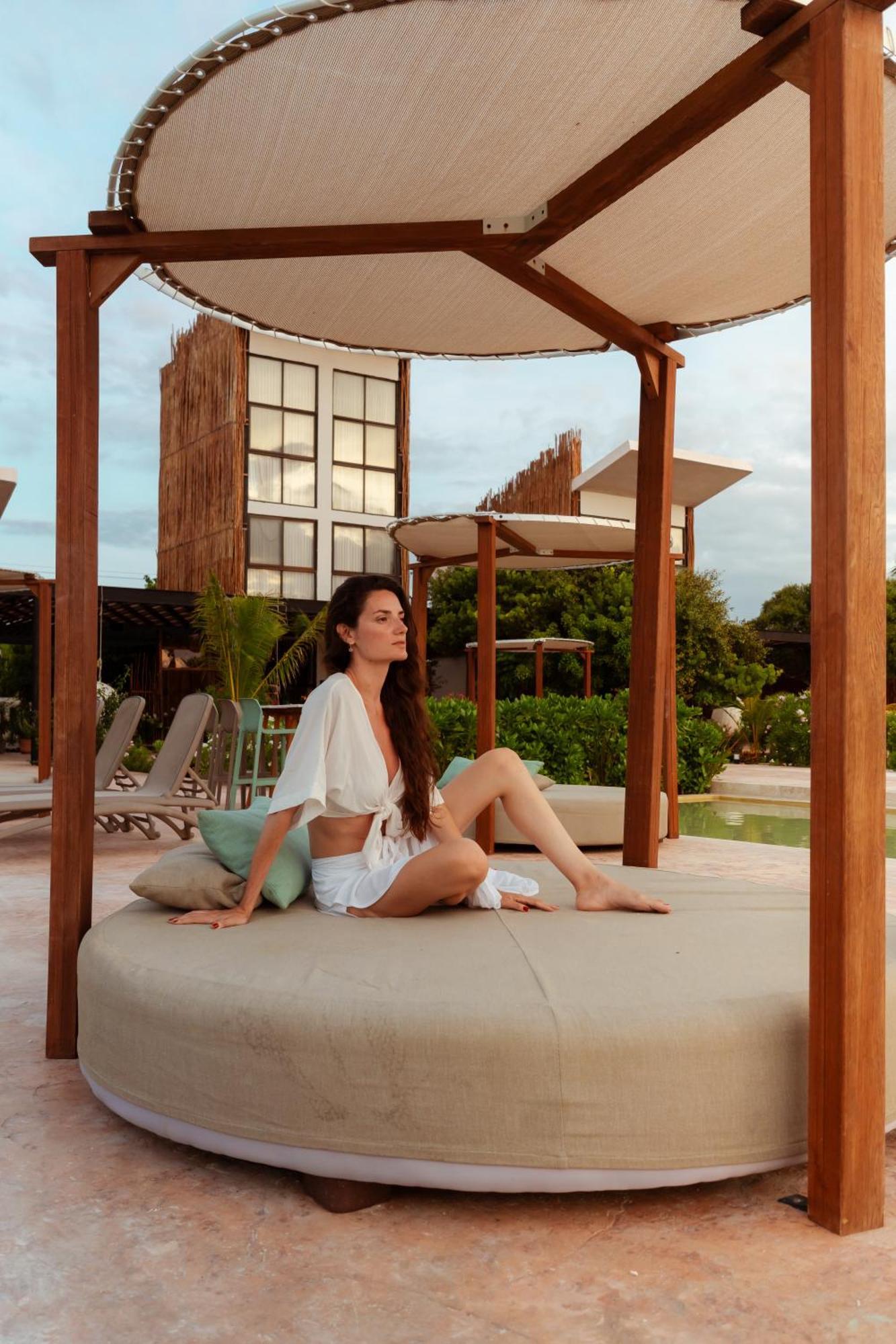 Totem Beach Club Celestun Luaran gambar