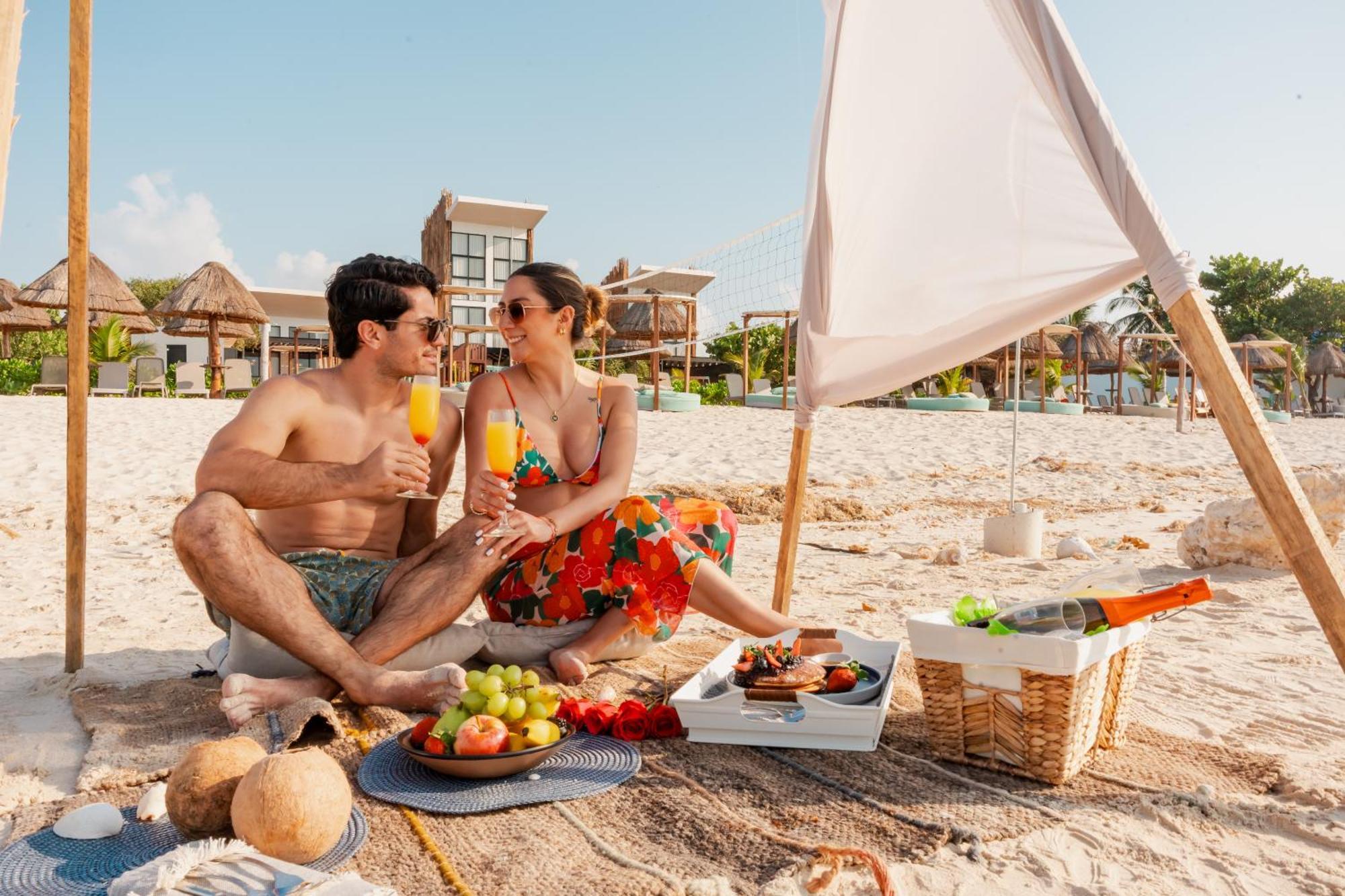 Totem Beach Club Celestun Luaran gambar